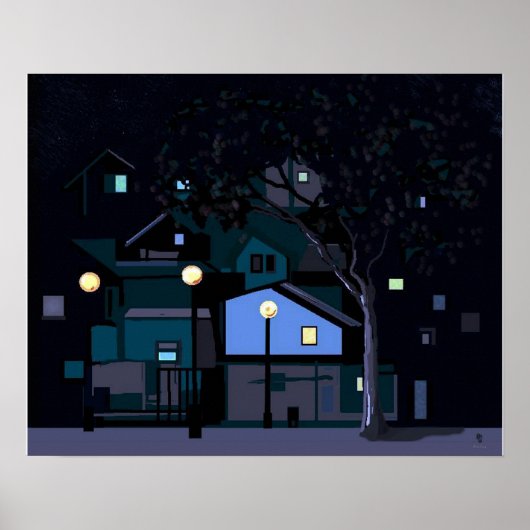 Nächte in der Stadt Poster (Vorne)