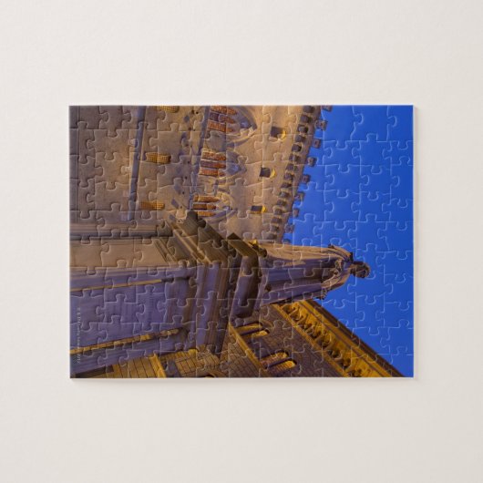 Nächte in Piazza Salimbeni, Siena, Italien. 2 Puzzle (Horizontal)