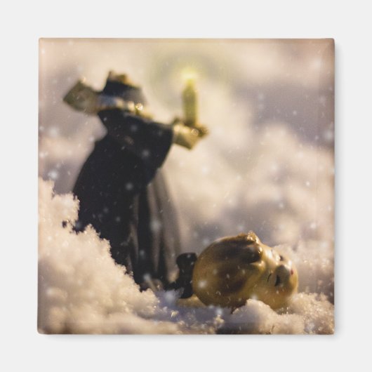 Nächte in Porzellan V Magnet (Vorne)