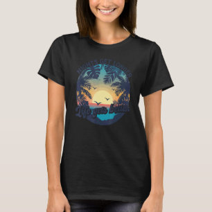 Nächte länger leben Besser Strand Sommer Gr T-Shirt