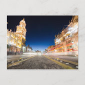 Nächte Morelias Michoacan Postkarte (Vorderseite)