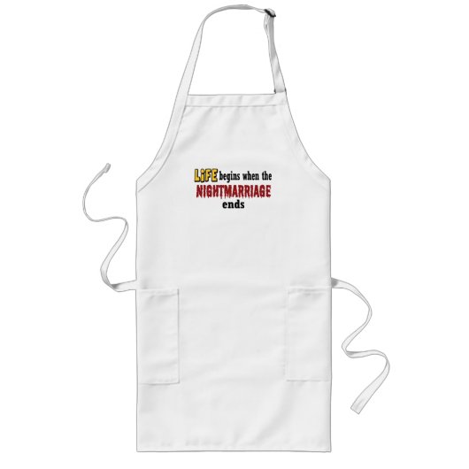 Nachtehe endet lange schürze (Vorne)