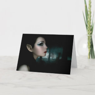 Nachtelf Feiertagskarte