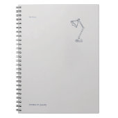 Nachteule Dunkle Akademie Gelehrt Notizblock (Vorderseite)