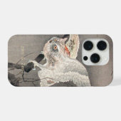 Nachteule I Japanische Kunst I iPhone Hülle (Rückseite (Horizontal))