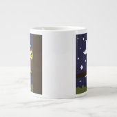"Nachteule " Jumbo-Tasse (Vorderseite)