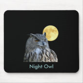 Nachteule Mousepad (Vorne)