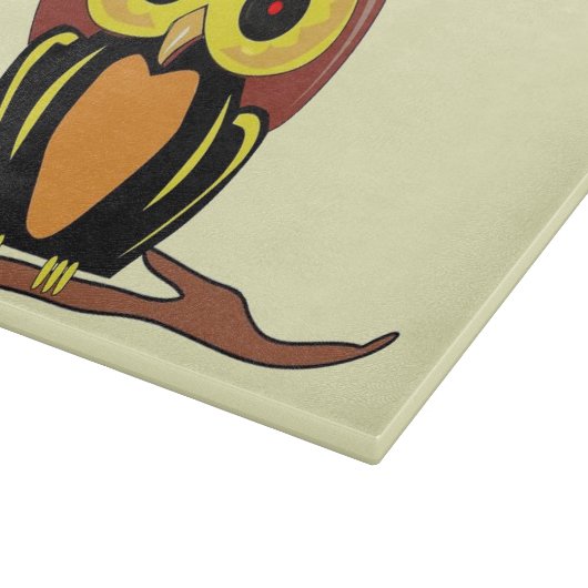 Nachteule Schneidebrett (Ecke)