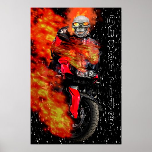 Nachtfahrer Ghost Rider Poster (Vorne)