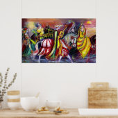 Nachtfahrer Poster (Küche)