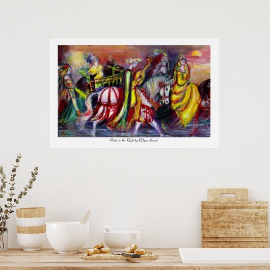 Nachtfahrer Poster (Küche)