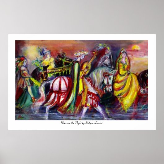 Nachtfahrer Poster (Vorne)