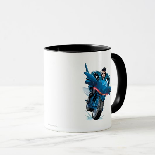 Nachtfahrrad Tasse (VorderseiteRechts)