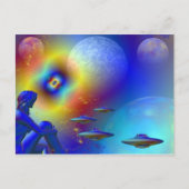 Nachtfahrt Postkarte (Vorderseite)