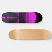 Nachtfahrt Skateboard (Horizontal)