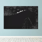 Nachtfall Equine Symphony Leinwanddruck (Insitu (Holzboden))