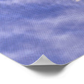 Nachtfalter-Orchidee Poster (Ecke)