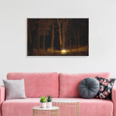 Nachtfehler Leinwanddruck (Insitu (Wohnzimmer))