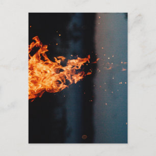 Nachtfeuer Postkarte