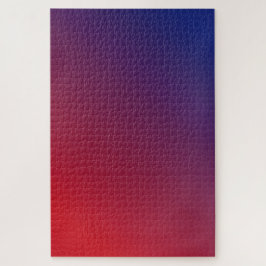 Nachtfeuer rot bis dunkelblau glühend puzzle