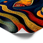 Nachtfisch Poster (Ecke)