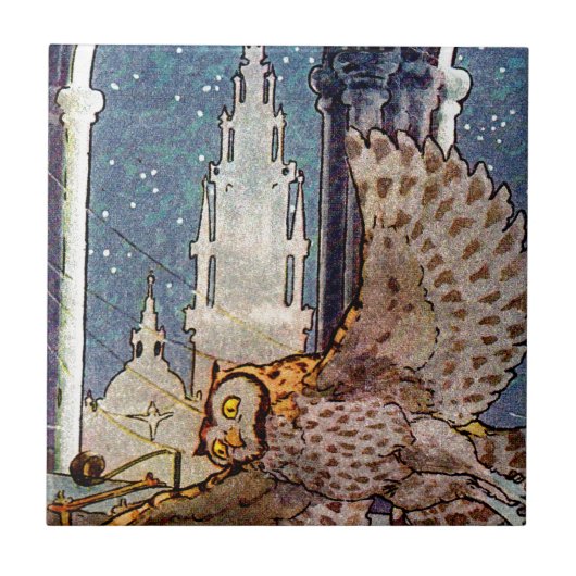 Nachtfliegen Fliese (Vorderseite)