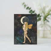 Nachtfliegen Postkarte (Stehend Vorderseite)