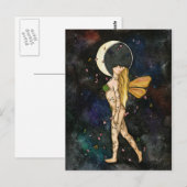 Nachtfliegen Postkarte (Vorne/Hinten)