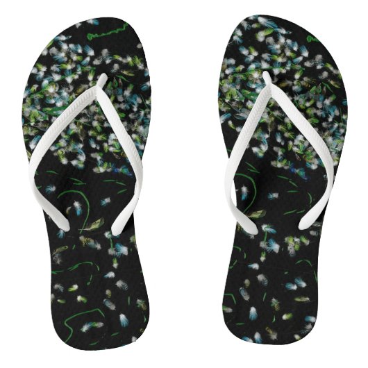 Nachtflug-Flops Badesandalen (Fußbett)