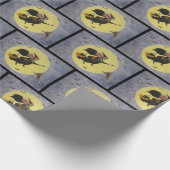 "Nachtflug!" Geschenkpapier (Ecke)