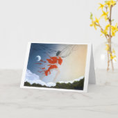 Nachtflug Karte (Gelbe Blume)