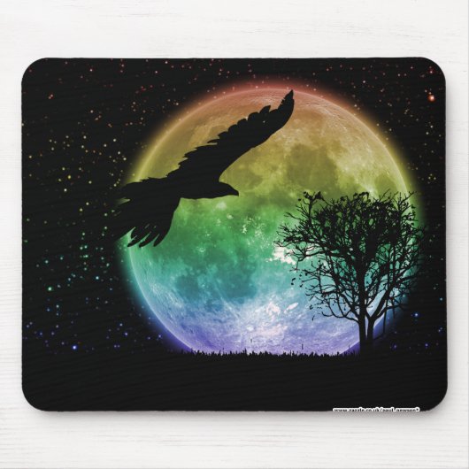 Nachtflug Mousepad (Vorne)