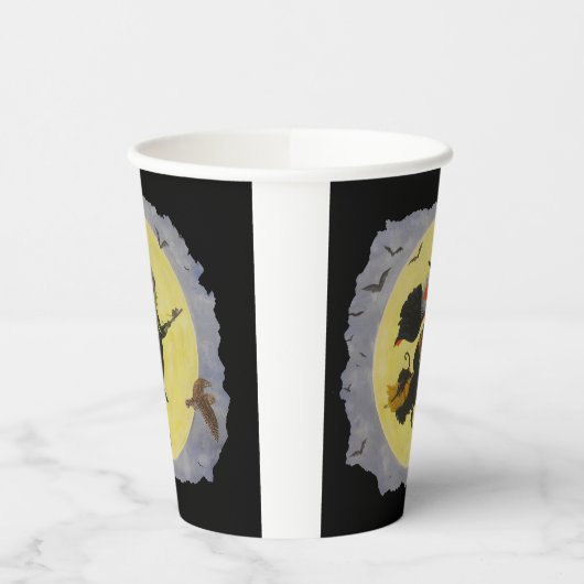 "Nachtflug!" Pappbecher (Links)