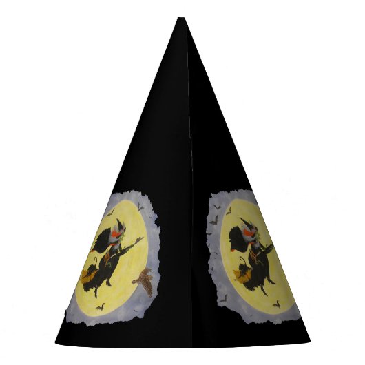 "Nachtflug!" Partyhütchen (Rückseite)
