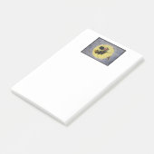 "Nachtflug!" Post-it Klebezettel (angewinkelt)