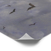 "Nachtflug!" Poster (Ecke)