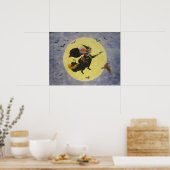 "Nachtflug!" Poster (Küche)