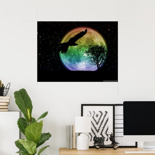 Nachtflug Poster (Heimbüro)