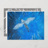 Nachtflug Postkarte (Vorne/Hinten)