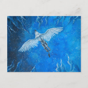 Nachtflug Postkarte