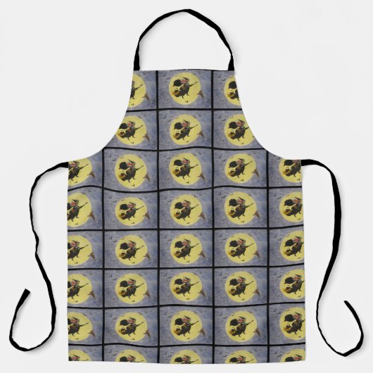 "Nachtflug!" Schürze (Vorderseite)