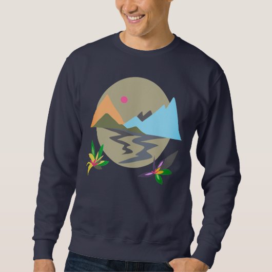Nachtflüge Sweatshirt (Vorderseite)