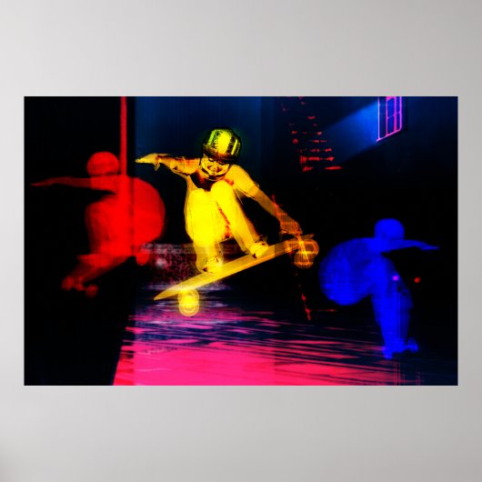 Nachtflugplakat Poster (Vorne)