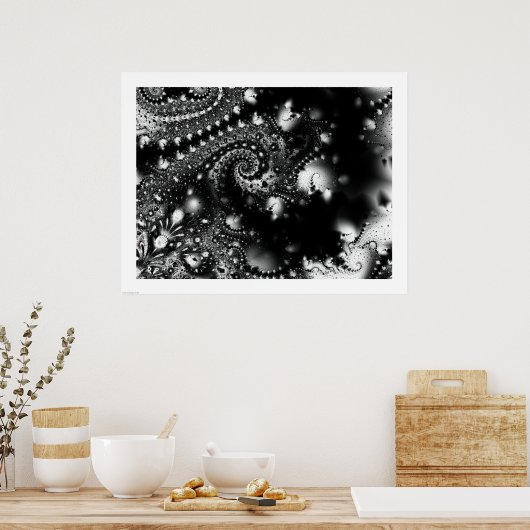 Nachtflüster Poster (Küche)