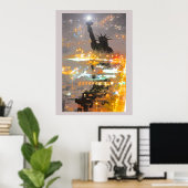 Nachtfreiheit Poster (Heimbüro)