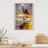 Nachtfreiheit Poster (Küche)