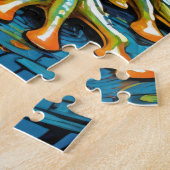 Nachtfrosch Puzzle (Seite)