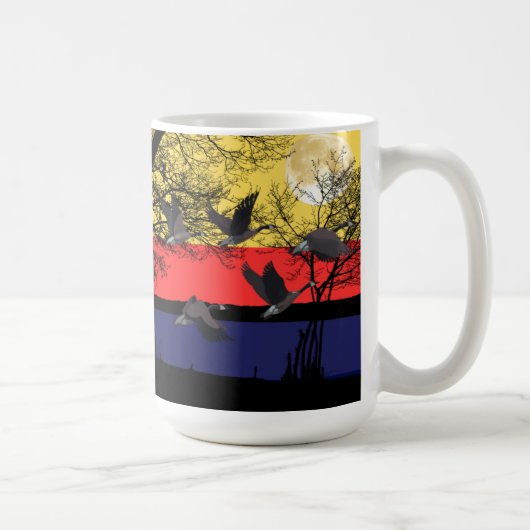 Nachtgänse Kaffeetasse (Rechts)