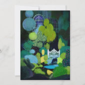 Nachtgarten Einladung (Vorderseite)