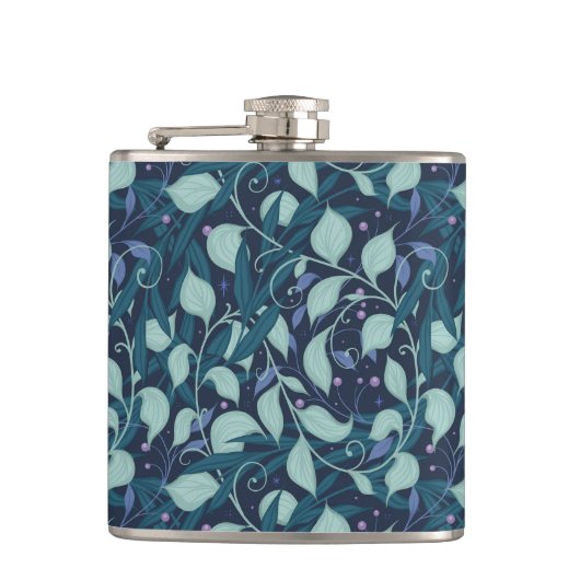 Nachtgarten Flachmann (Vorderseite)